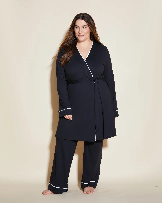 Extra Discounts 3 Piece Pajama Set With Robe