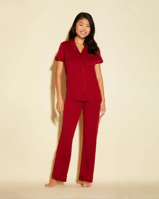 Short Sleeve Top & Pant Pajama Set