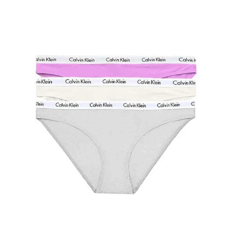 Weekend Savings Extravaganza Calvin Klein Carousel Logo Cotton 3 Pack Bikini