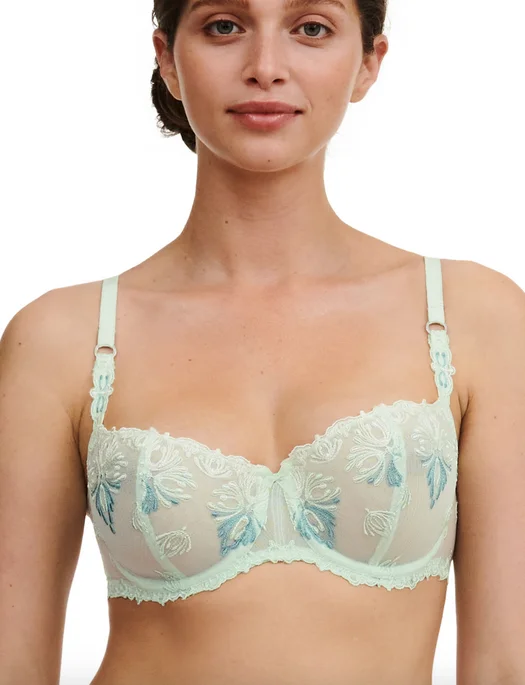 Chantelle Champs Elysées Lace Unlined Demi Bra