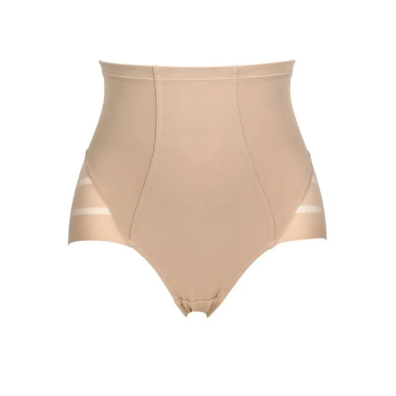 New Arrival Dim Control High Rise Tummy Flattening Nude Briefs