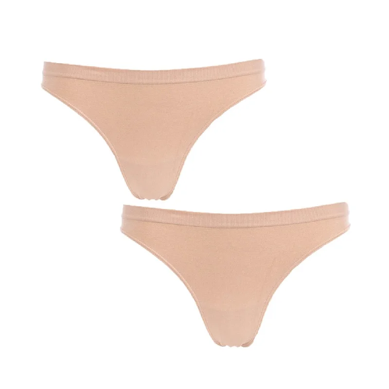 Weekend Deals That Amaze Dim Pack of 2 New Skin Microfiber Thongs