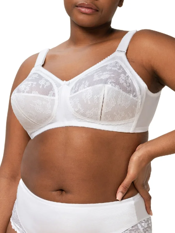 Daily Deals Doreen Classic Full Cup Bra - White