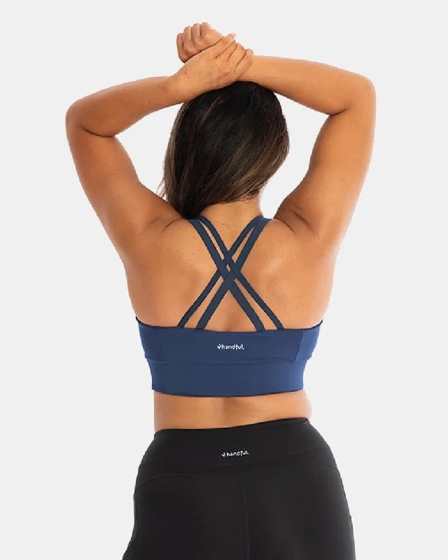 Early Access Double Down Bra – Night Swim Navy