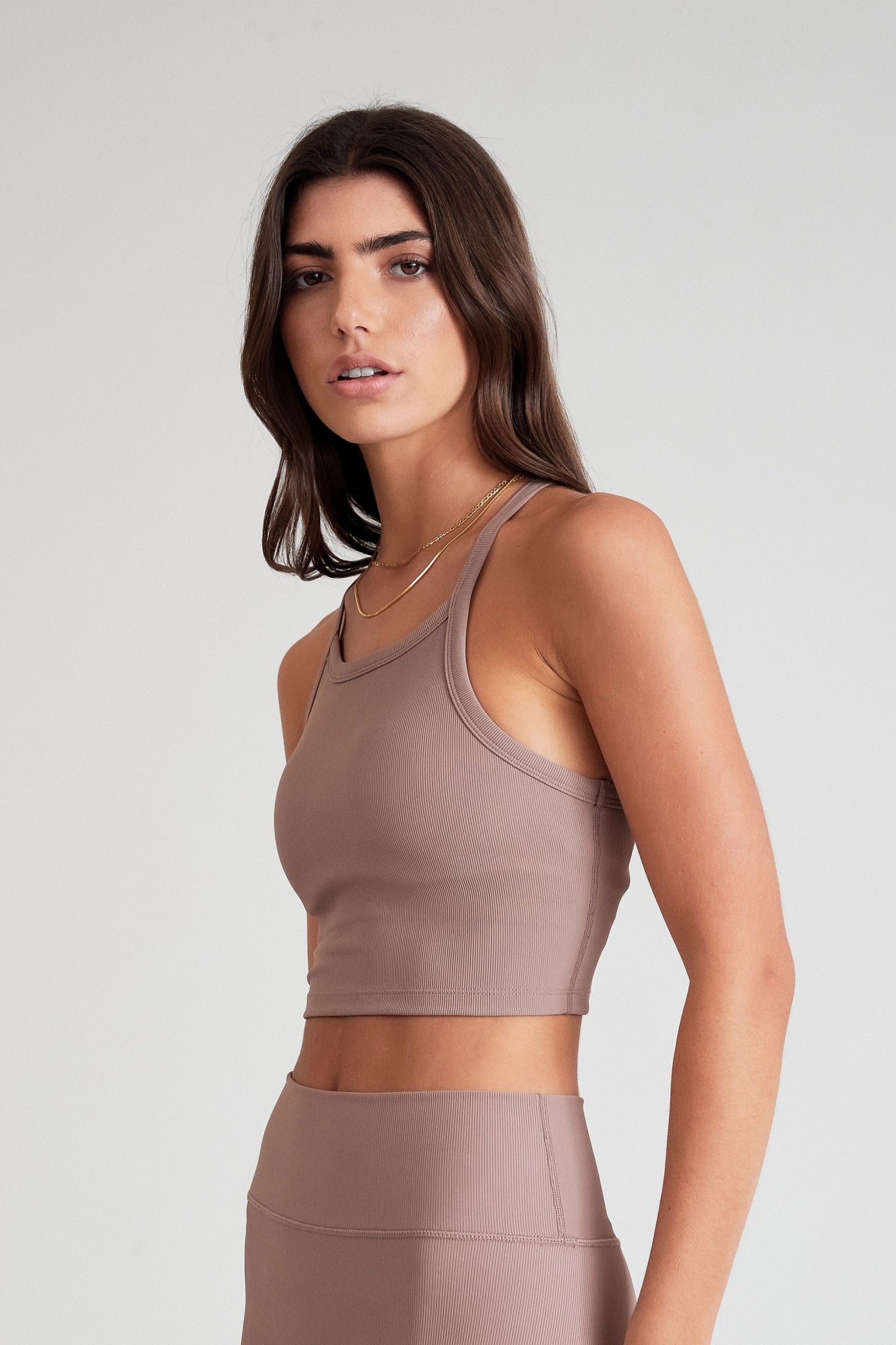 Epic Deals EcoRib Strap Racer Crop