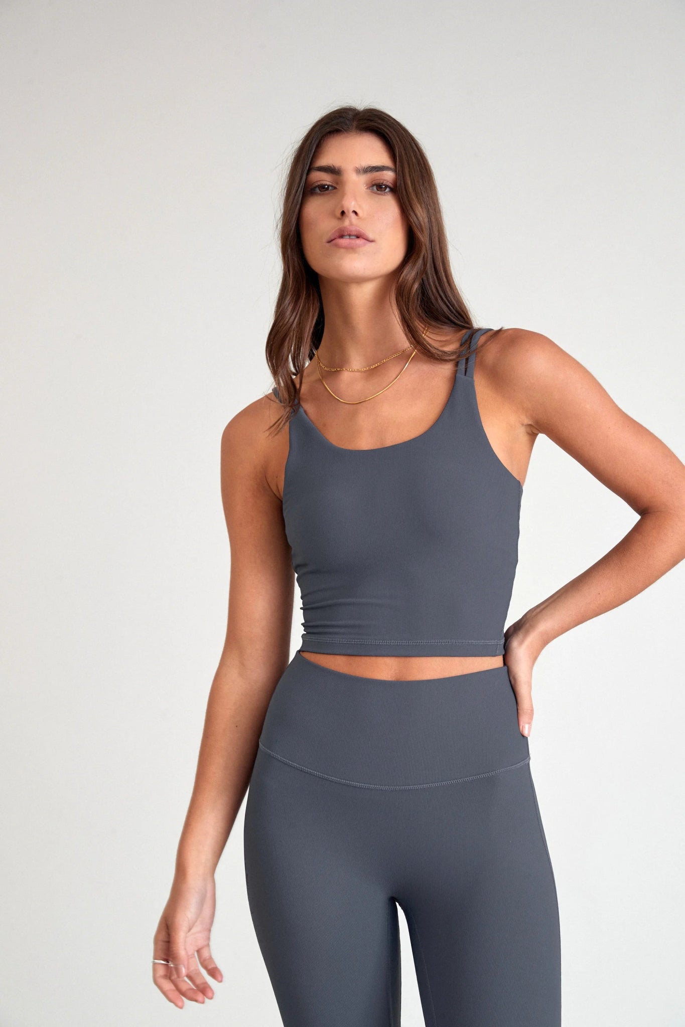 While Supplies Last EcoRib Strappy Crop