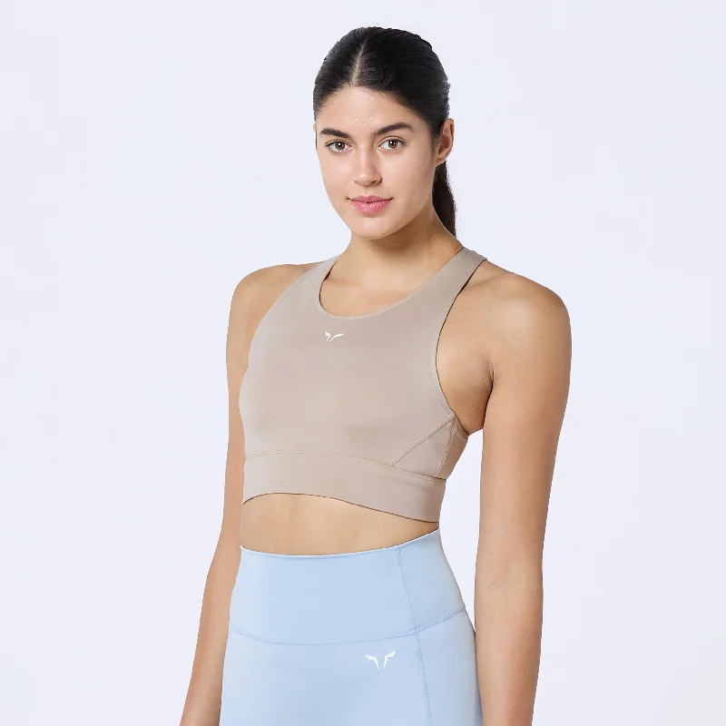 Clearance Event Essential High Impact Bra - Cobblestone