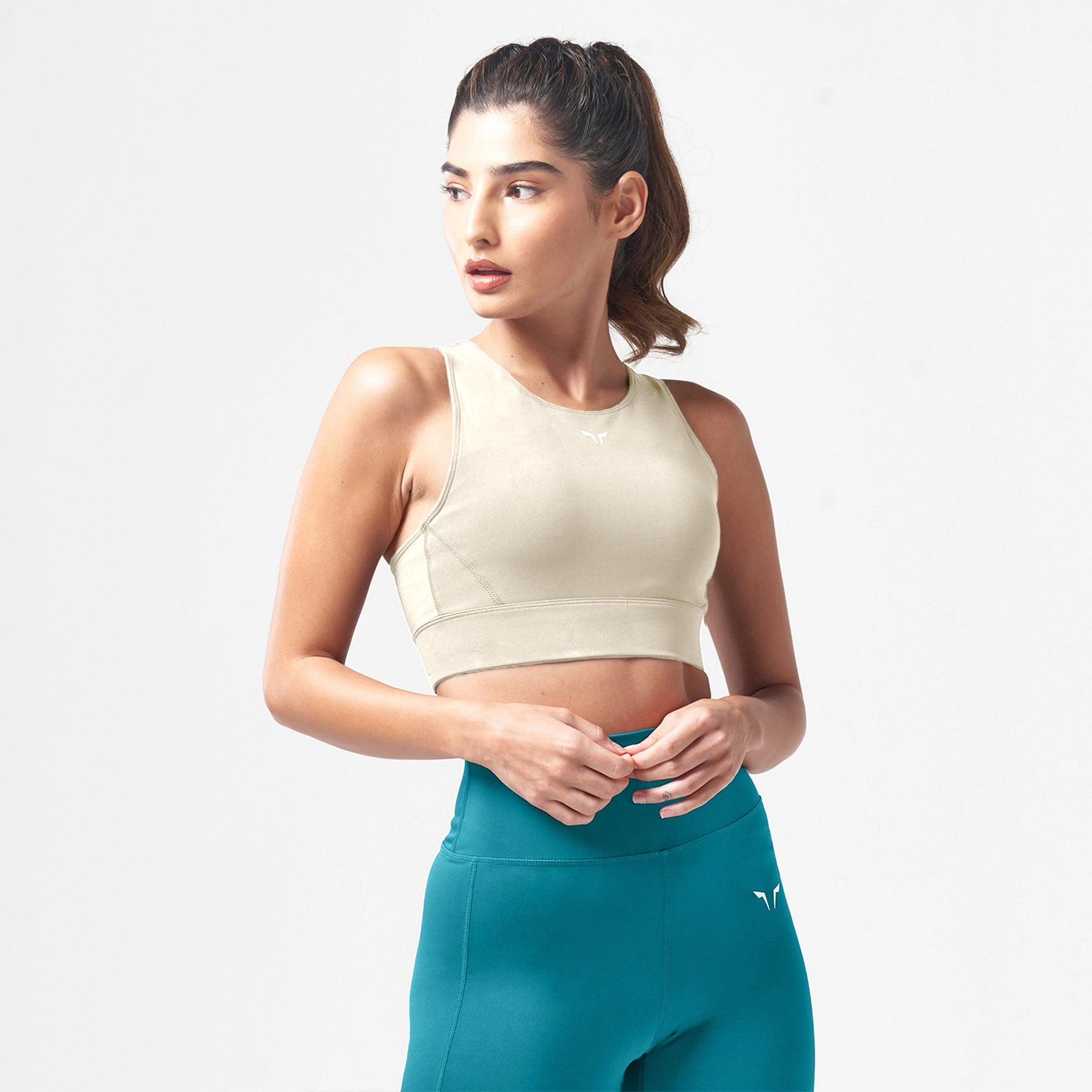 Price Rollback Essential High Impact Bra - Silver Lining