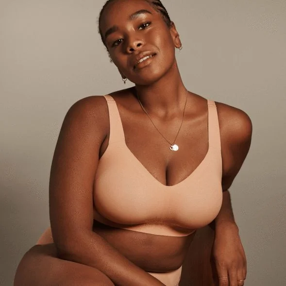 Final Clearance Evelyn & Bobbie Beyond Bra in Himalayan Salt
