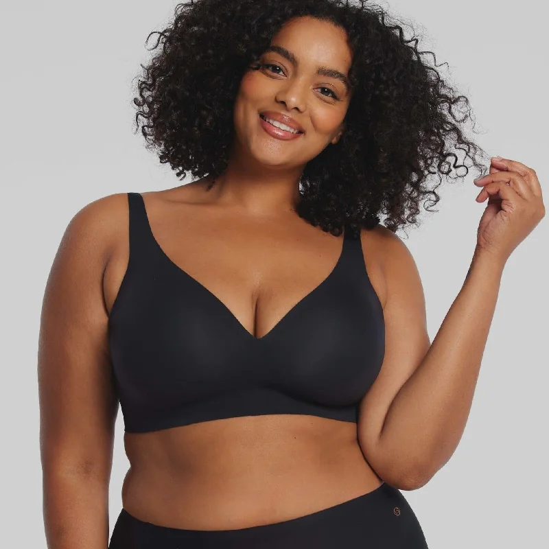 Weekend Specials to Relish Evelyn & Bobbie Starlette Plunge Bra in Black