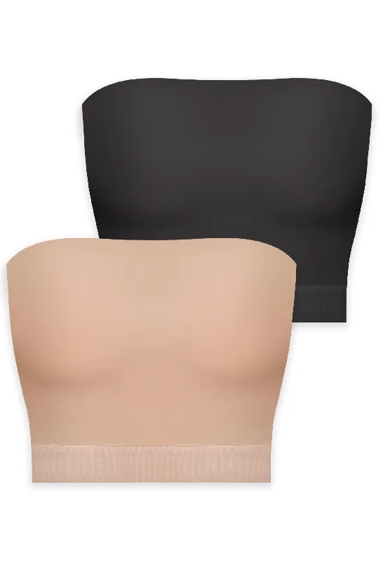 Take Advantage High Compression Minimising Bandeau - 2 Pack