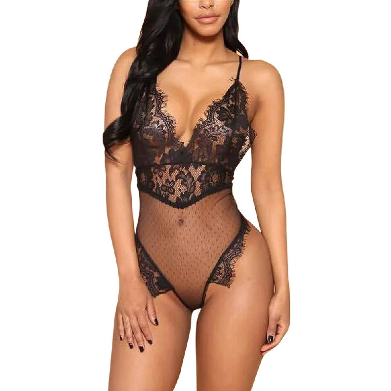 Act Fast Lace G-string Bodysuit