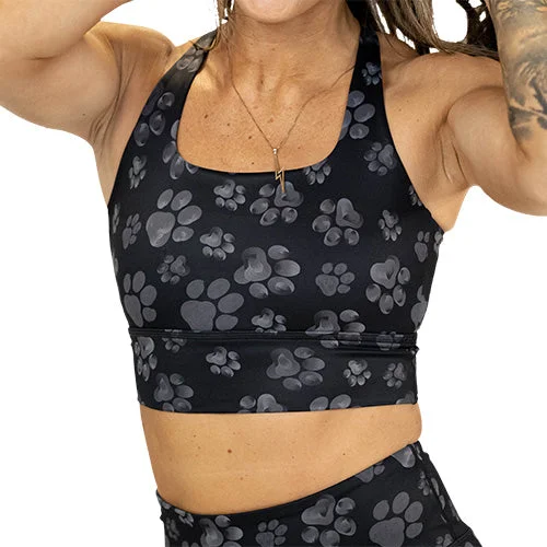 Weekend Savings Sensation Longline Bra | Paws Off | Shadow