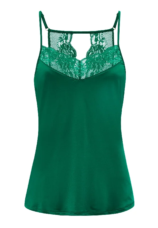 TIME-Limited Offer Lovis Camisole | Emerald 72643-1740