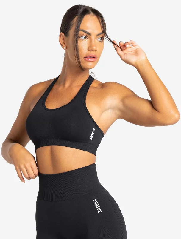Buy More, Save More Move Seamless Sports Bra - Black