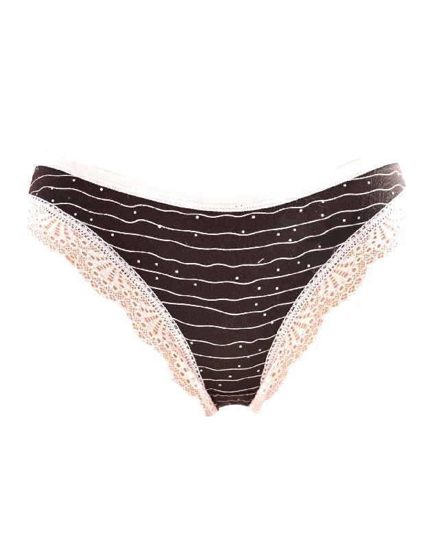 Big Discounts Peachy Dots And Lines Panty