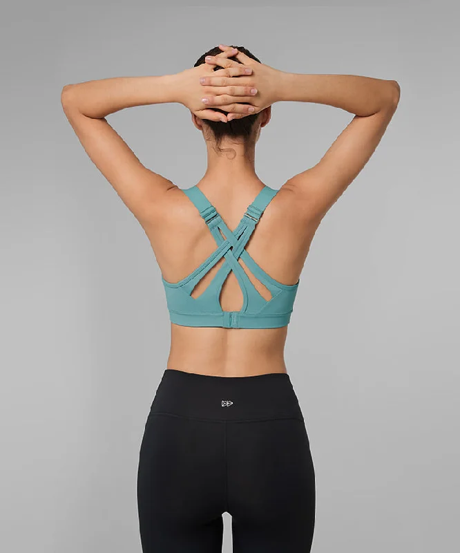 Exclusive Online Offer Power Adjustable Criss Cross Padded Running Bra | Women's High Support Sports Bra