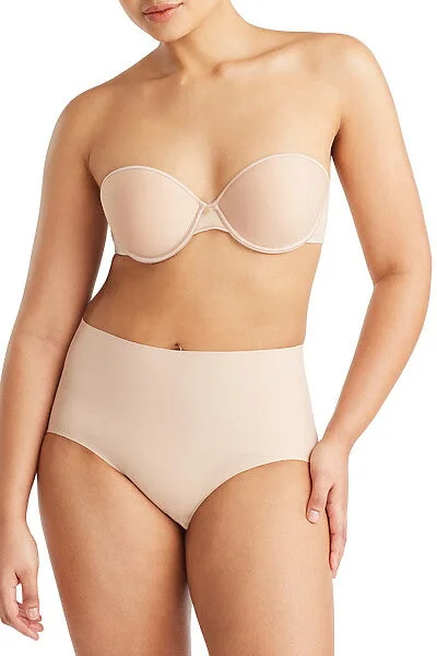 Don't Wait Revive Smooth Waisted Brief (Warm Taupe)
