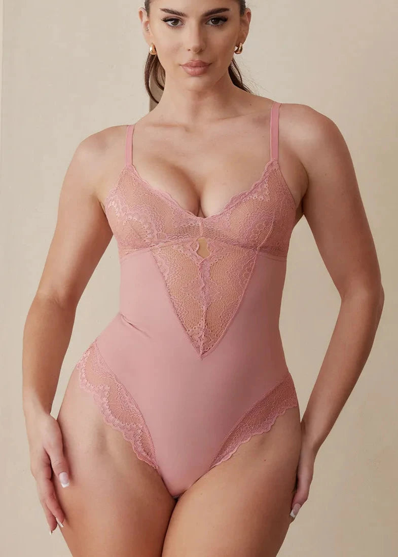 Sculpting Lace Shapewear Bodysuit