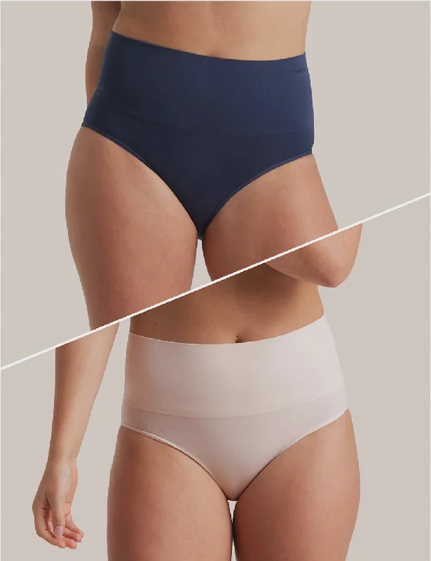Weekend Specials to Relish Seamless Smoothies Full Brief - 2p (Space Navy/Lemonade)