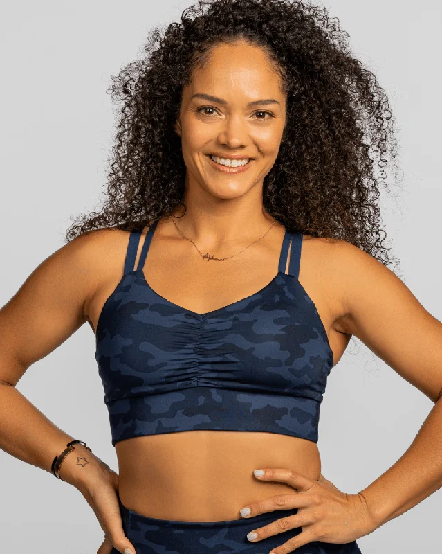 Amazing Deals Double Down Bra – Looker (Navy Camo)