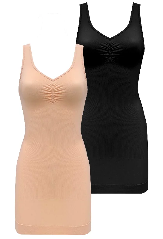 Deep Discounts Ultra Light Shaping V-Tank Slip - 2 Pack