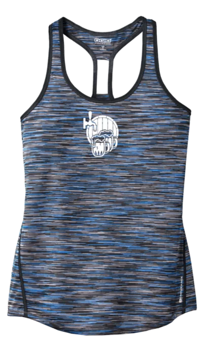 Markdown Madness Women's Reflective Tank Top - I'm Only Here For The Beer