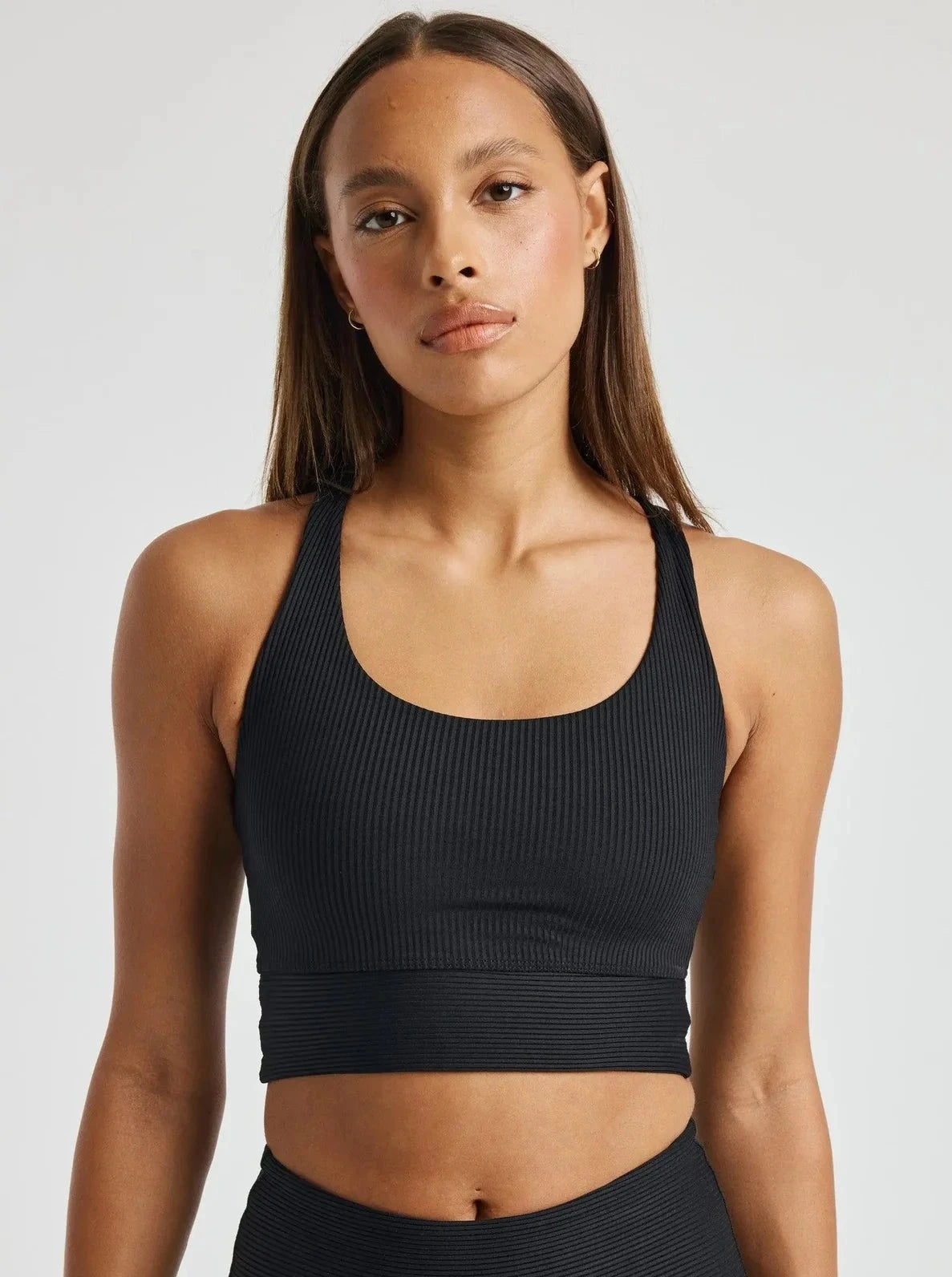 Year Of Ours Rib Gym Bra - Black